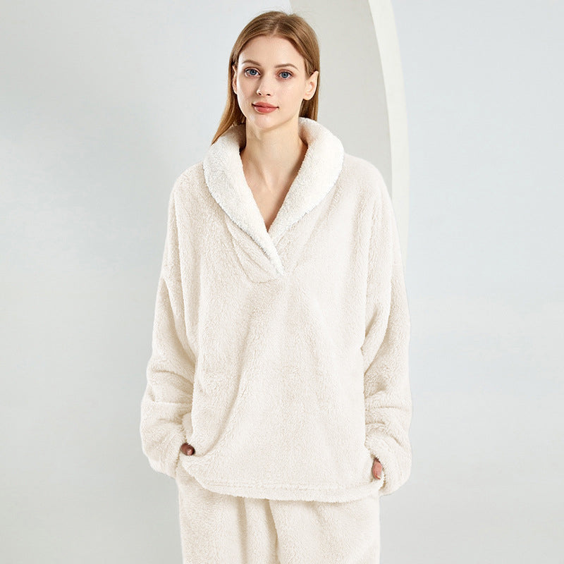 💖 Warme pluche pyjama voor de winter